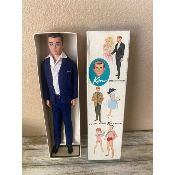 Vtg Barbie Set of 4: Ponytail #6 Redhead 850, Midge 860, Ken 750, Skipper 0950 - Picture 12 of 16